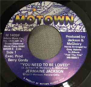 Jermaine Jackson - You Need To Be Loved