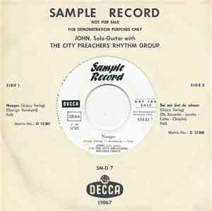 John, Solo-guitar With The City Preachers' Rhythm Group - Nuages / Bei Mir  ...
