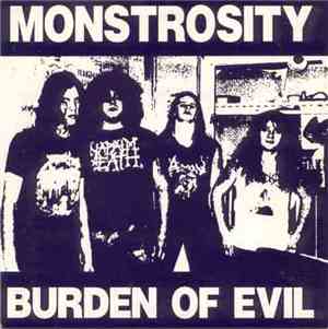 Monstrosity - Burden Of Evil