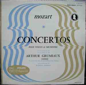 Mozart — Arthur Grumiaux, Rudolf Moralt, Orchestre Symphonique De Vienne -  ...