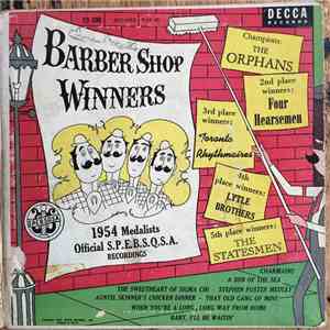 Various - Barber Shop Quartet Winners: 1954 Medalists