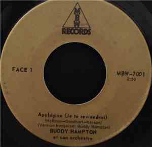 Buddy Hampton - Apologize (Je Te Reviendrai)