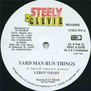 Leroy Smart, Steely & Clevie - Yard Man Run Things