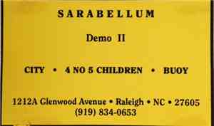 Sarabellum - Demo II