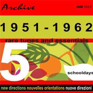 Various - Rare Tunes And Essentials 5: Schooldays