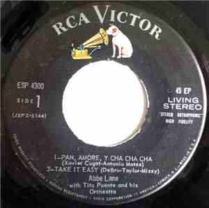 Abbe Lane With Tito Puente And His Orchestra - Pan, Amore, Y Cha Cha Cha /  ...