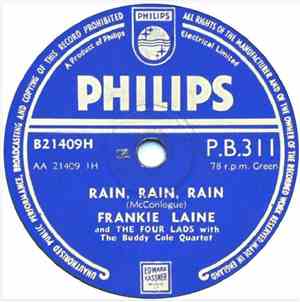 Frankie Laine - Rain, Rain, Rain / Your Heart-My Heart