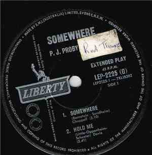 P.J. Proby - Somewhere