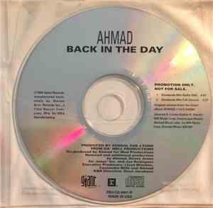Ahmad  - Back In The Day