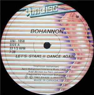 Bohannon - Let's Start II Dance Again