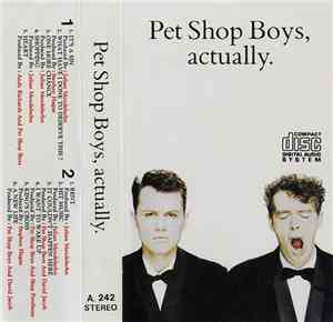 Pet Shop Boys - Actually