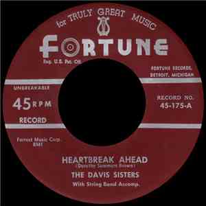 The Davis Sisters / Chuck Hatfield And The Treble-Aires - Heartbreak Ahead / Steel Wool