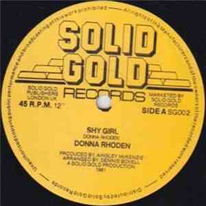 Donna Rhoden  /  Solid Dub Band - Shy Girl