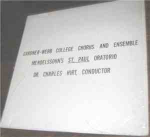 Gardner-Webb College Chorus And Ensemble - St. Paul