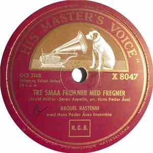 Raquel Rastenni Med Hans Peder Åses Ensemble - Tre Smaa Frøkner Med Fregner ...