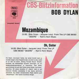 Bob Dylan - Mozambique