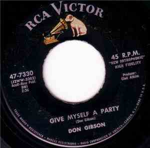 Don Gibson - Give Myself A Party / Look Who's Blue