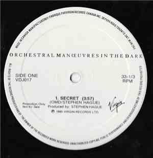 Orchestral Manoeuvres In The Dark - Secret