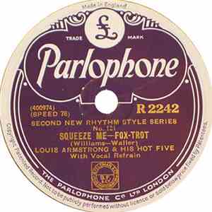 Louis Armstrong & His Hot Five - Squeeze Me / Once In A While