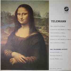 Telemann / The Telemann Society Chamber Group - Virtuoso Music For Recorder ...