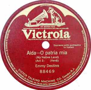 Emmy Destinn - Aïda - O Patria Mia