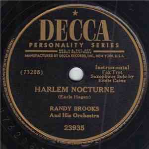 Randy Brooks And His Orchestra - Harlem Nocturne / A Night At The Deuces