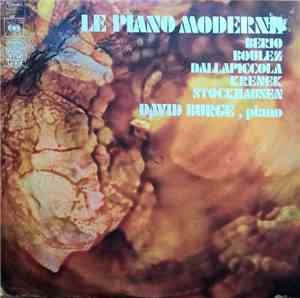 Berio, Boulez, Krenek, Dallapiccola, Stockhausen  -  David Burge - Le Piano ...