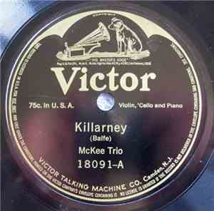 McKee Trio - Killarney / Kathleen Mavourneen