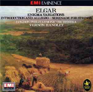 Elgar, London Philharmonic Orchestra, Vernon Handley - Enigma Variations /  ...