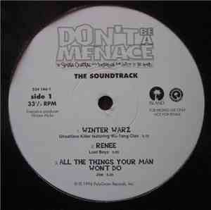 Various - Don't Be A Menace To South Central While Drinking Your Juice In T ...