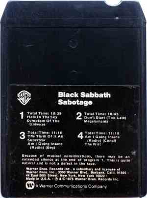 Black Sabbath - Sabotage