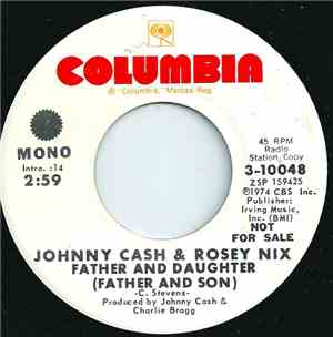 Johnny Cash & Rosey Nix - Father And Daughter (Father And Son)