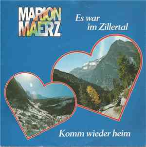 Marion Maerz - Es War Im Zillertal