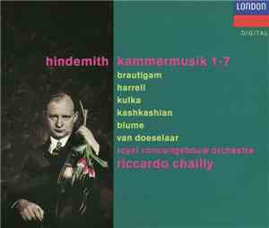 Hindemith, Riccardo Chailly, Royal Concertgebouw Orchestra - Kammermusik 1– ...