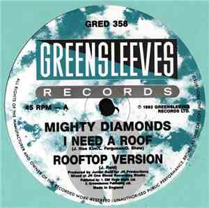 Mighty Diamonds / Mighty Diamonds & Agony Polish - I Need A Roof