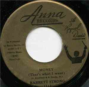 Barrett Strong - Money (That's What I Want) / Oh I Apologize