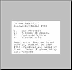 Crispy Ambulance - Piccadilly Radio 1980