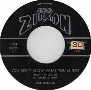 Ral Donner - You Don't Know What You've Got (Until You Lose It)