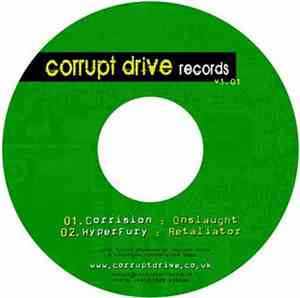 Corrision Vs. HyperFury - Split CD