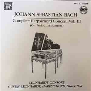 Johann Sebastian Bach, Leonhardt-Consort, Gustav Leonhardt - Complete Harps ...