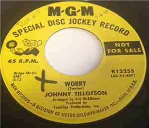 Johnny Tillotson - Worry