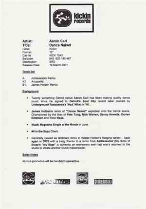 Aaron-Carl - Dance Naked (Remixes)
