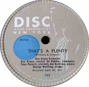 Doc Evans Ensemble - That's A Plenty