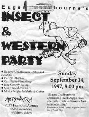 Eugene Chadbourne, Zu - Roma