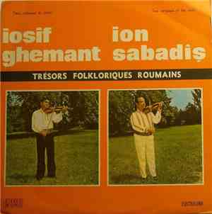 Iosif Ghemant | Ion Sabadîș - Deux Virtuoses Du Violon (Two Virtuosi Of The ...