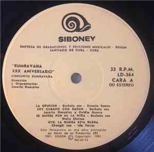 Conjunto Rumbavana - Treinta Aniversario
