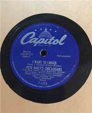 Pete Daily's Chicagoans - I Want To Linger