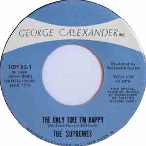 The Supremes - The Only Time I'm Happy