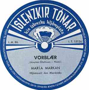 María Markan - Vorblær / Blómkrónur Titra