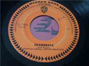 Arturo Benavides, Les Crane - Desiderata
